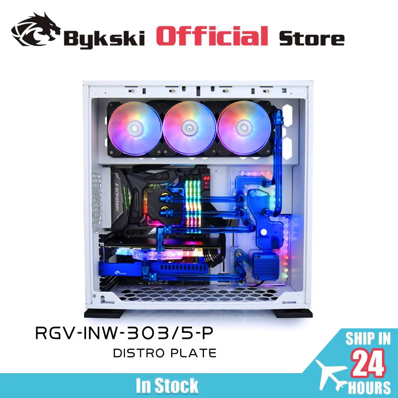 Distro Plate Ddc Pump Combo - BYKSKI Scheda acrilica Soluzione canale acqua