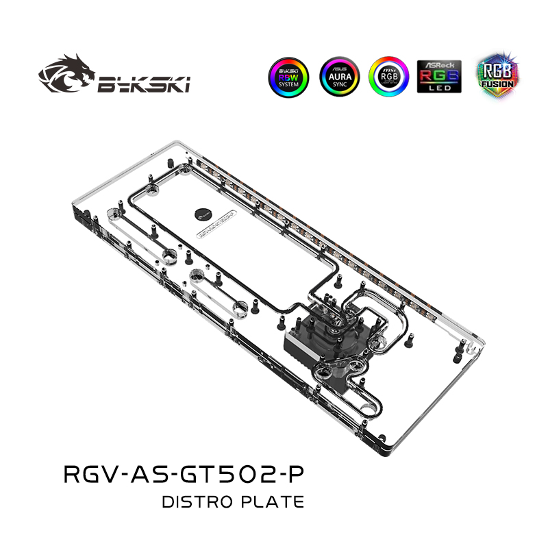 Distro Plate Ddc Pump Combo - Bykski acrilico Distro Plate /Board Reservoir