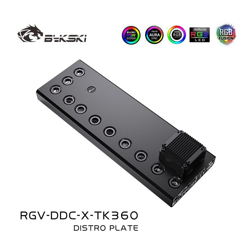 Distro Plate Ddc Pump Combo - Bykski acrilico Distro Plate / Board