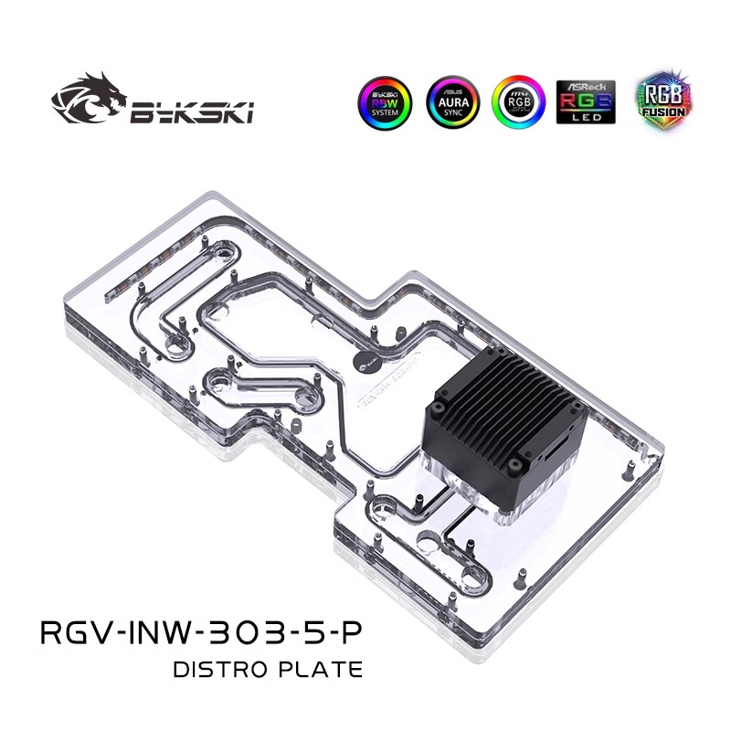 BYKSKI Scheda acrilica Soluzio - Distro Plate Ddc Pump Combo recensione e prezzo