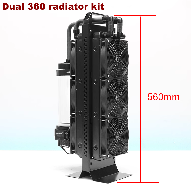 Combinazione di raffreddamento - External Radiator Water Cooling Kit recensione e prezzo