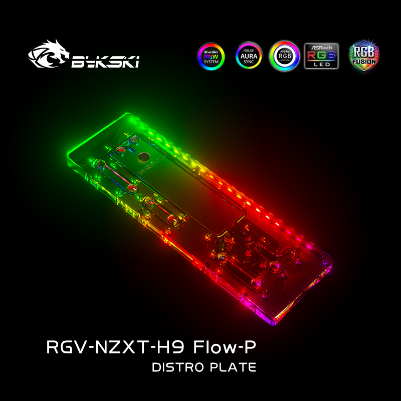 Bykski RGV-NZXT-H9 FIow-P Serb - Distro Plate Ddc Pump Combo recensione e prezzo