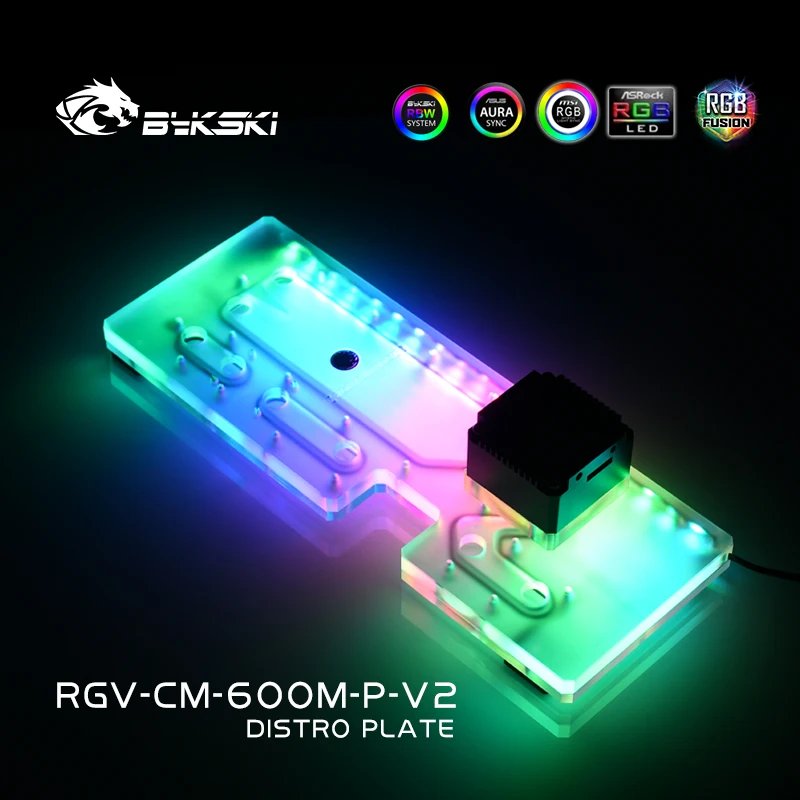 BYKSKI Serbatoio acrilico da u - Distro Plate Ddc Pump Combo recensione e prezzo