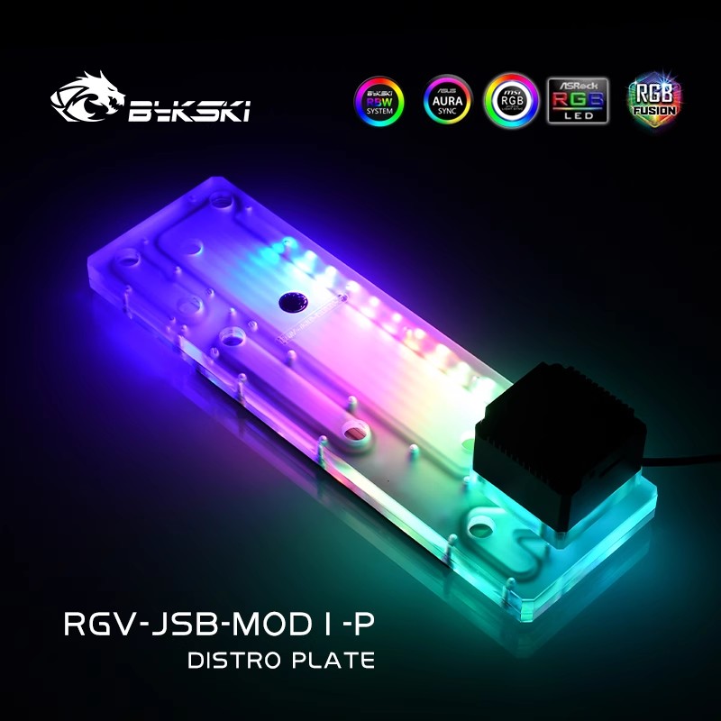 BYKSKI Scheda acrilica Soluzio - Distro Plate Ddc Pump Combo recensione e prezzo